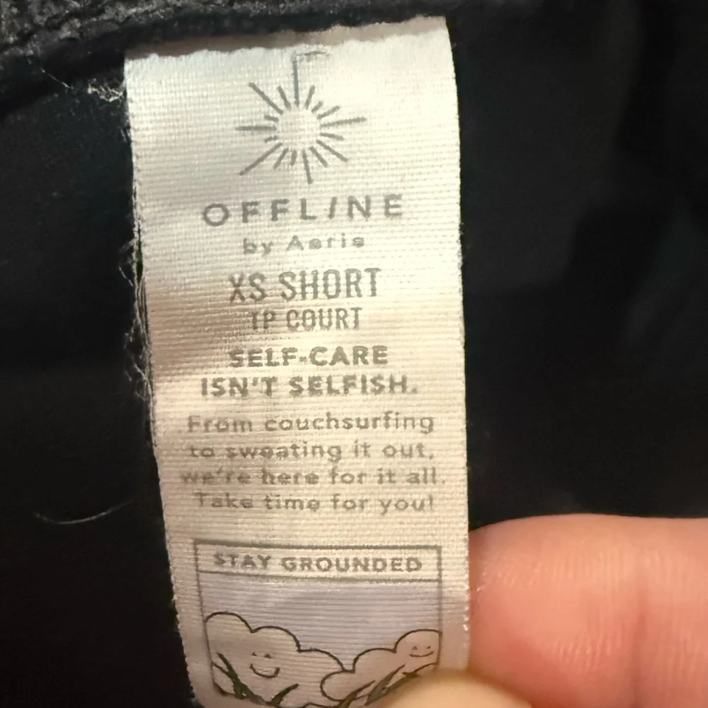 aerie Black Flared Leggings